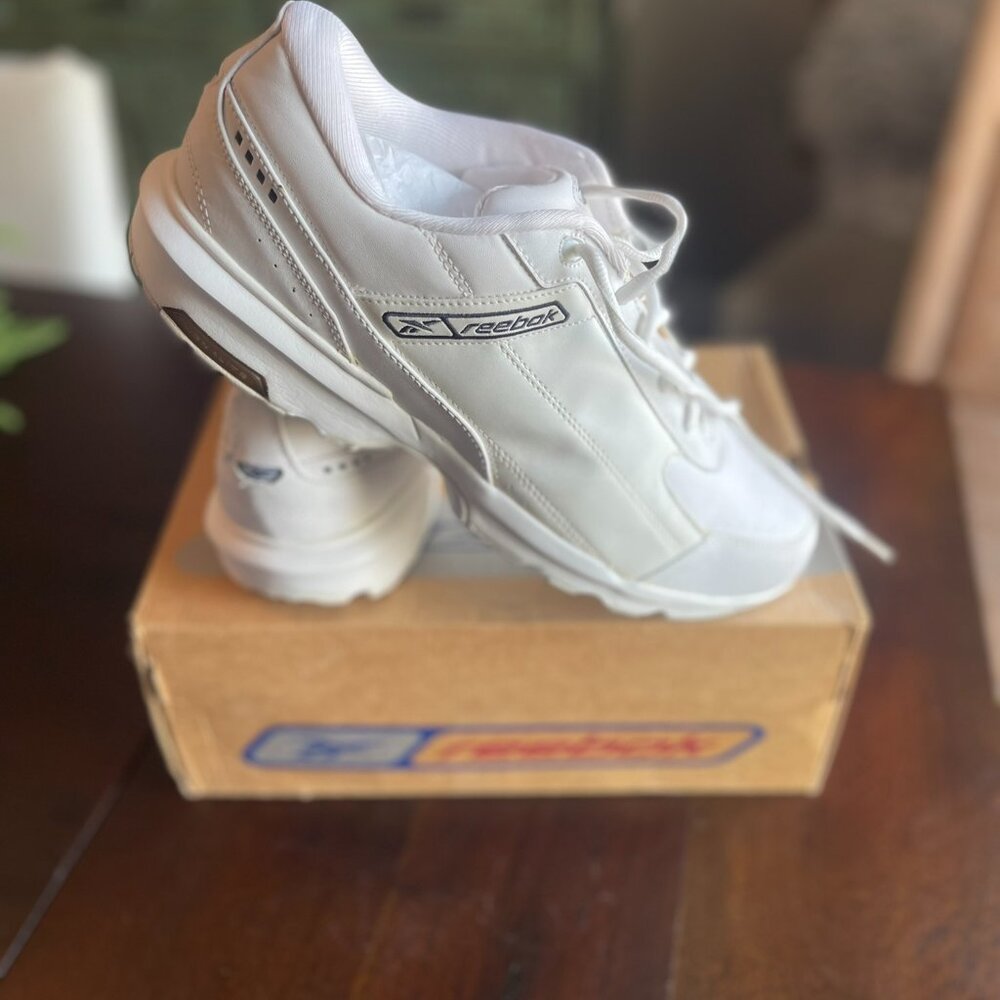 Vintage Reebok Walk Solec Tennis Shoes Size 12 - Picture 5 of 7